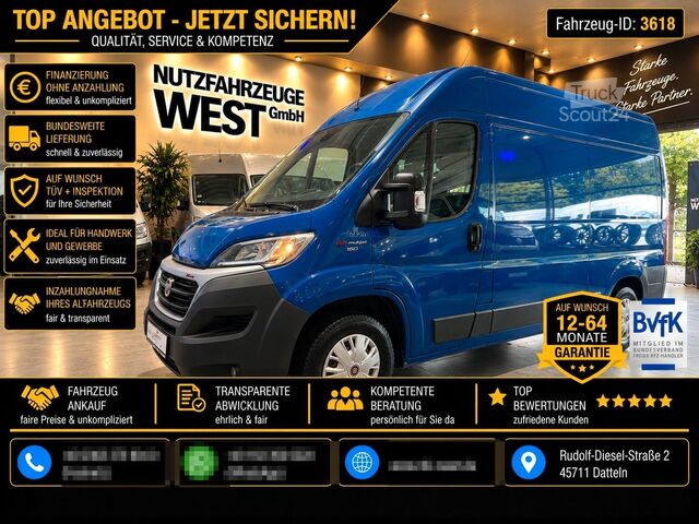 Dubă cu acoperiș înalt FIAT Ducato 2,3 HDI Hoch+Lang*L2-H2*Garantie*180Ps*