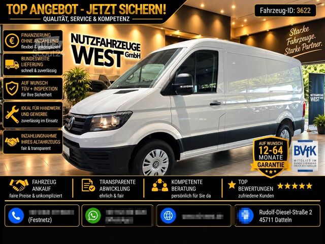 Duba panelată VW Crafter TDI Lange Version*L2-H1*Garantie*