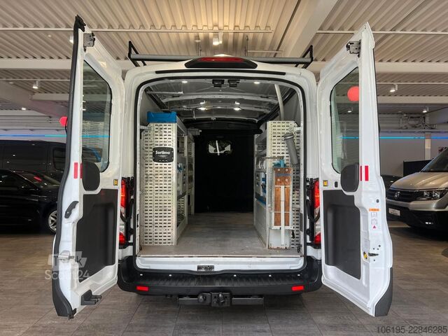 Aukštas mikroautobusas FORD Transit Hoch+Lang*Sortimo Regale*L2-H2*Garantie