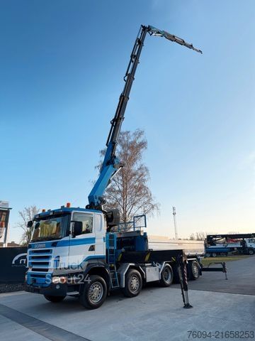 Teherautóra szerelt daru SCANIA R470 10x4 KRAN 31m FUNK+Jib+Seilwinde 5./6.