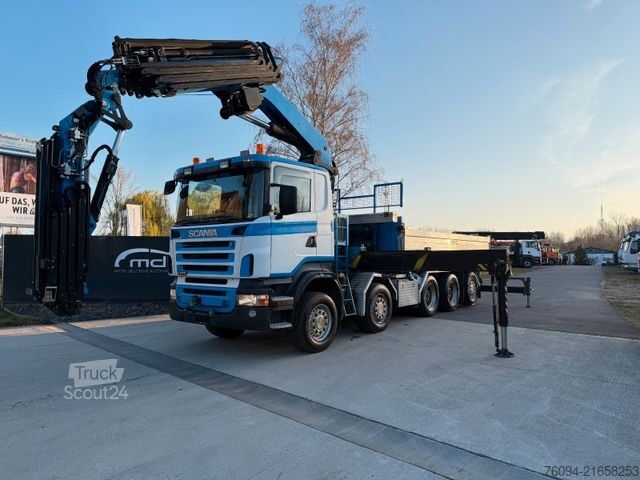 Teherautóra szerelt daru SCANIA R470 10x4 KRAN 31m FUNK+Jib+Seilwinde 5./6.