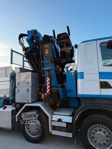 Teherautóra szerelt daru SCANIA R470 10x4 KRAN 31m FUNK+Jib+Seilwinde 5./6.