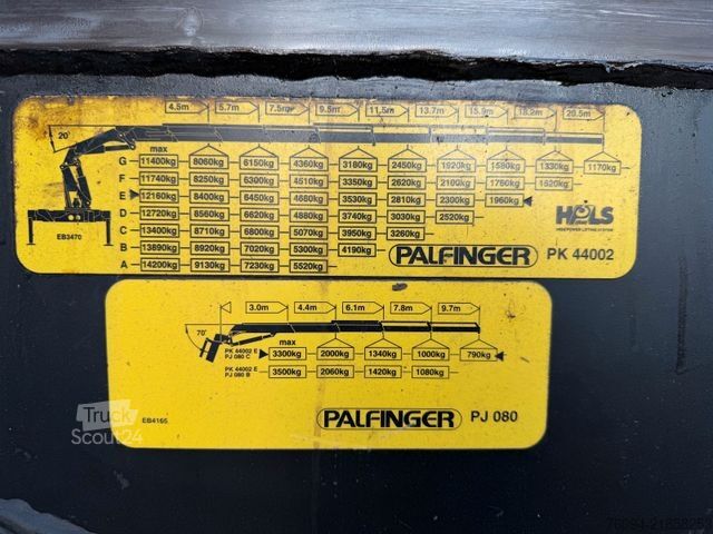 Teherautóra szerelt daru SCANIA R470 10x4 KRAN 31m FUNK+Jib+Seilwinde 5./6.