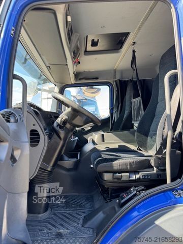 Platós teherautó ponyvával MERCEDES-BENZ ATEGO 1530 * SCHLAFKABINE * LBW 2 T *KLIMA *