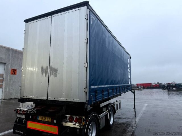 Kufr HFR Drawbar trailer / Zwischenauflieger / Linktrailer