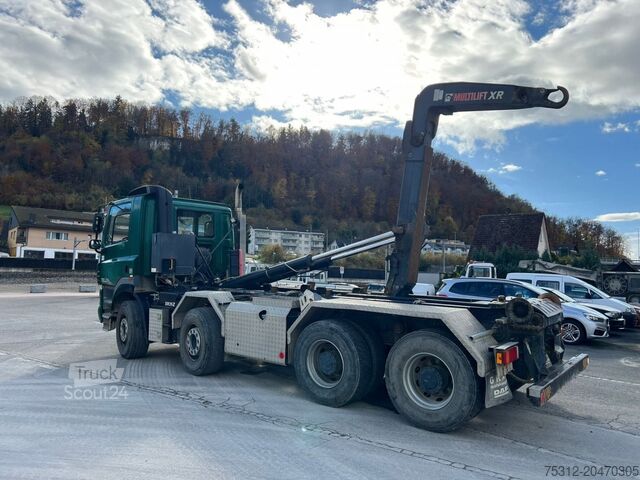 Camion scarrabile Daf CF85.410  8x4 E5 AHK Retarder Blatt Blatt