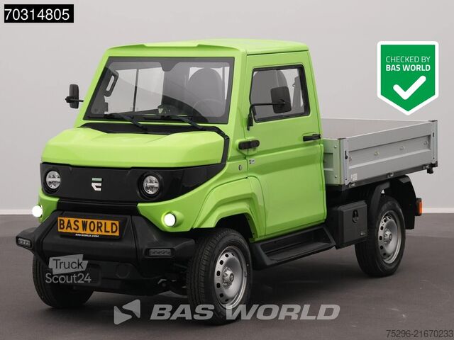 Plataforma de carga EVUM Motors aCar 4x4 Kipper 100% Elektrisch 23kWh Open Laad...