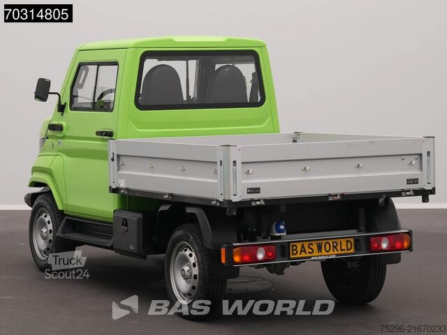 Plataforma de carga EVUM Motors aCar 4x4 Kipper 100% Elektrisch 23kWh Open Laad...