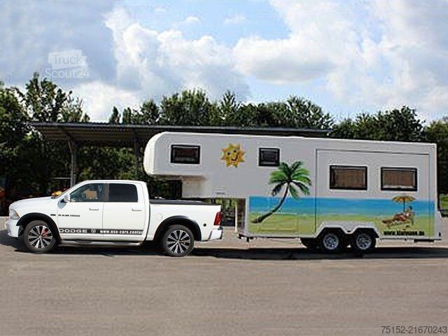 Motorna vozila drugo  Kombination Dodge RAM 1500 und Homar Wohnsattelauflieger