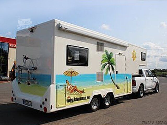 Motorna vozila drugo  Kombination Dodge RAM 1500 und Homar Wohnsattelauflieger