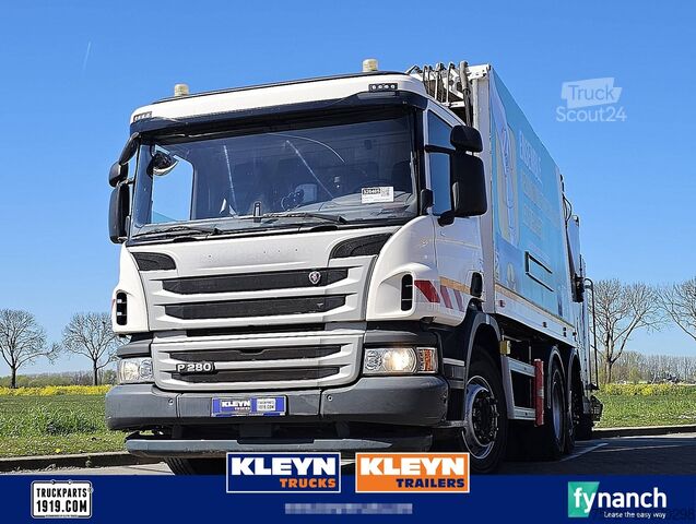 Vehículo de recogida de basuras SCANIA P280 FAUN,6x2*4