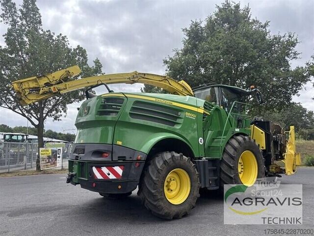 Silppuri John Deere 8800I Allrad + Kemper 490 Plus + Pickup 639