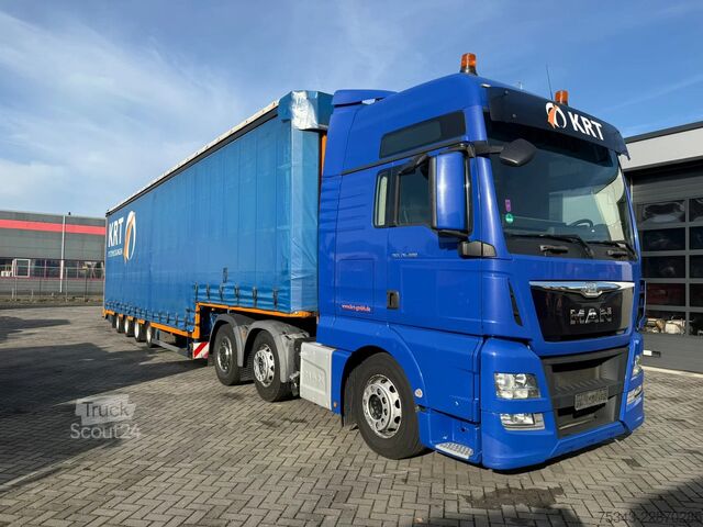  MAN TGX | Lifting axle | Steering axles | Retarder ...