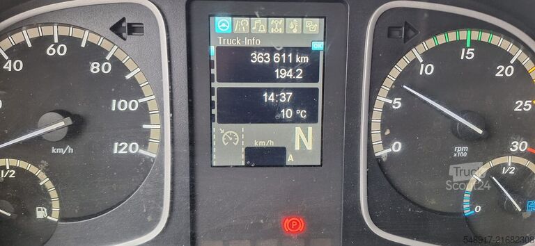 Kovček Mercedes-Benz Atego 818 Klima LBW