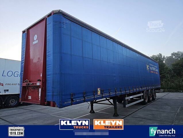 Schiebeplanen GROENEWEGEN DRO-12-27.3 BPW DRUM BRAKES HARD WOOD FLOOR BE ...