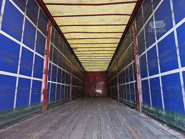 Schiebeplanen GROENEWEGEN DRO-12-27.3 BPW DRUM BRAKES HARD WOOD FLOOR BE ...