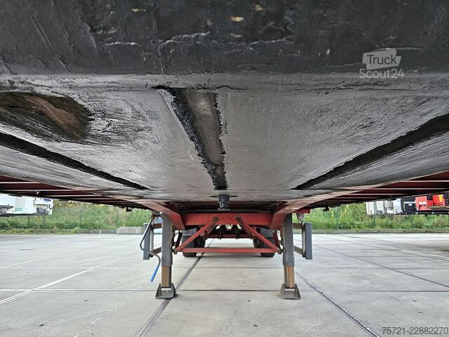 Schiebeplanen GROENEWEGEN DRO-12-27.3 BPW DRUM BRAKES HARD WOOD FLOOR BE ...
