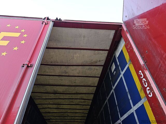 Schiebeplanen GROENEWEGEN DRO-12-27.3 BPW DRUM BRAKES HARD WOOD FLOOR BE ...