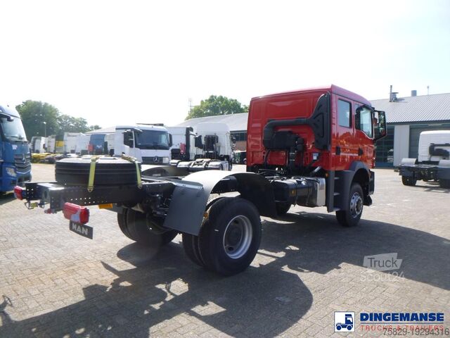 Podwozie z kabiną MAN TGM 18.320 4x4 BB chassis / new/unused