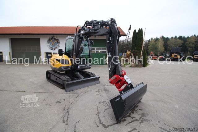 Minibagger MECALAC 6 MCR iinkl. Powertilt & Löffelset