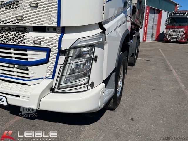 Τρίπλευρο ανατρεπόμενο φορτηγό VOLVO FH 500 6x4 Dautel Kipper*Bordmatik*Rollverdeck