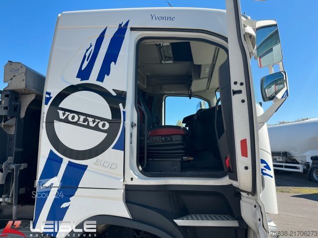 Τρίπλευρο ανατρεπόμενο φορτηγό VOLVO FH 500 6x4 Dautel Kipper*Bordmatik*Rollverdeck
