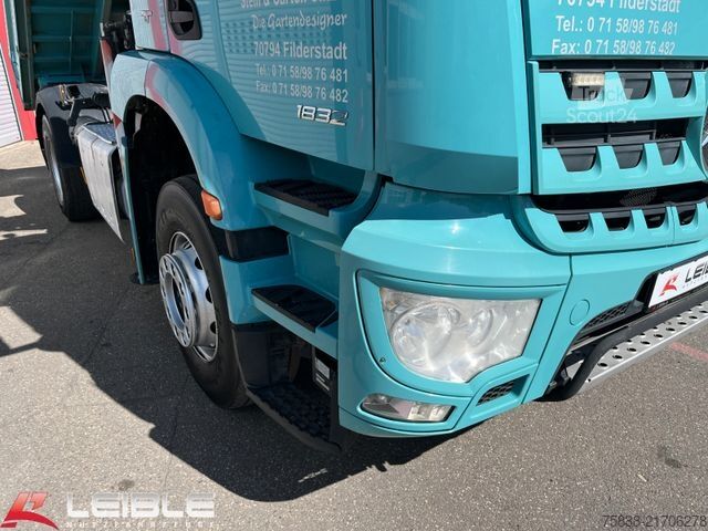 Camión volquete MERCEDES-BENZ Arocs 1832 Kipper+ Kran Palfinger PK9501*205TKM*