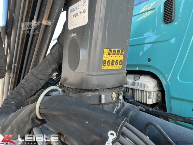 Camión volquete trilateral MERCEDES-BENZ Arocs 1832 Kipper+ Kran Palfinger PK9501*205TKM*