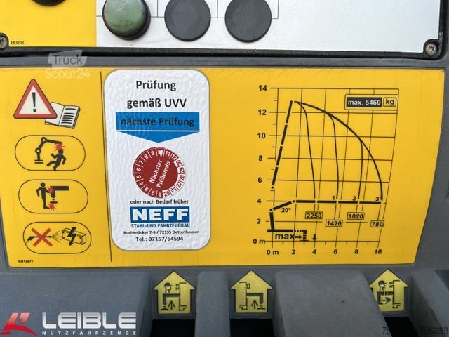 Camión volquete trilateral MERCEDES-BENZ Arocs 1832 Kipper+ Kran Palfinger PK9501*205TKM*