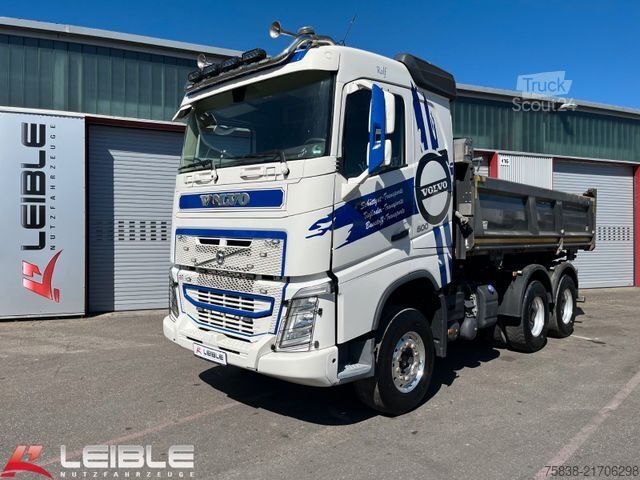 Ανατρεπόμενο φορτηγό VOLVO FH 500 6x4 *Dautel*Bordmatik*Rollverdeck