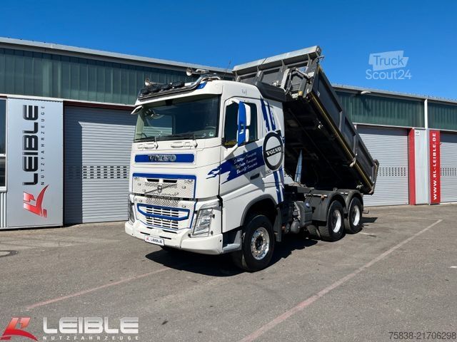 Ανατρεπόμενο φορτηγό VOLVO FH 500 6x4 *Dautel*Bordmatik*Rollverdeck
