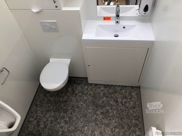 Vonios ir dušo priekaba Rosemeier VE Badanhänger + separates WC Bad- und Duschanhänge