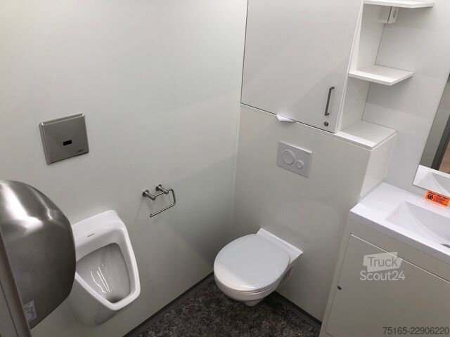 Vonios ir dušo priekaba Rosemeier VE Badanhänger + separates WC Bad- und Duschanhänge