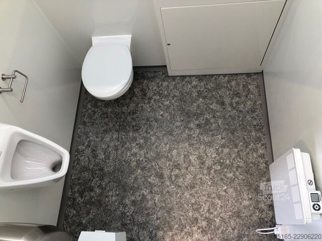Vonios ir dušo priekaba Rosemeier VE Badanhänger + separates WC Bad- und Duschanhänge