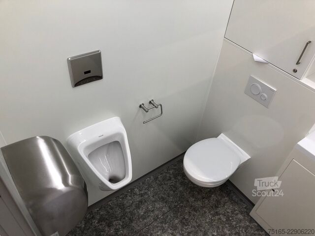 Vonios ir dušo priekaba Rosemeier VE Badanhänger + separates WC Bad- und Duschanhänge