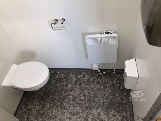 Vonios ir dušo priekaba Rosemeier VE Badanhänger + separates WC Bad- und Duschanhänge