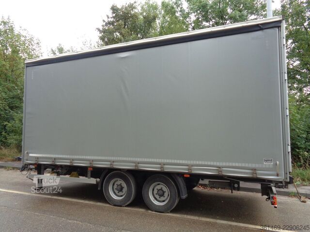 Rimorchio aperto con telone FLIEGL TKF 118, Durchlader, Schiebeplane, ..