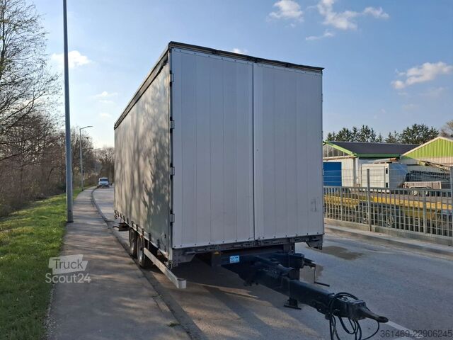 Rimorchio aperto con telone FLIEGL TKF 118, Durchlader, Schiebeplane, ..