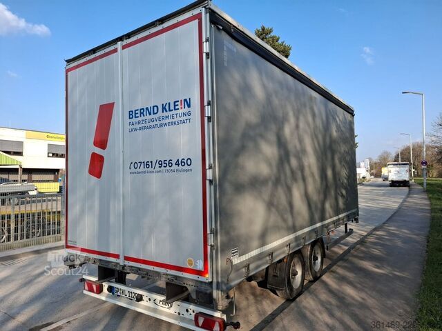 Rimorchio aperto con telone FLIEGL TKF 118, Durchlader, Schiebeplane, ..