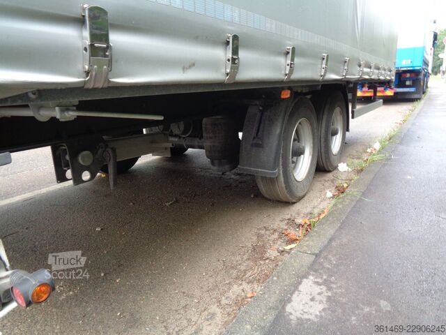 Rimorchio aperto con telone FLIEGL TKF 118, Durchlader, Schiebeplane, ..