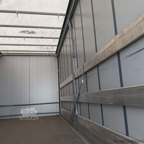 Rimorchio aperto con telone FLIEGL TKF 118, Durchlader, Schiebeplane, ..