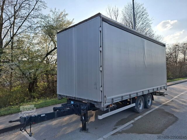 Rimorchio aperto con telone FLIEGL TKF 118, Durchlader, Schiebeplane, ..