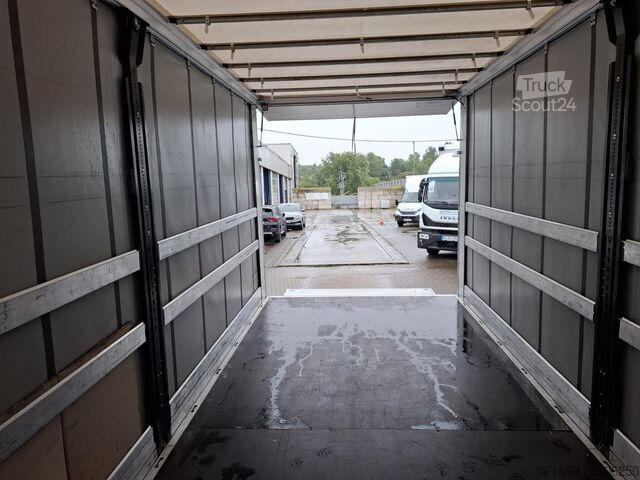 Ponyvával szerelt furgon IVECO 72-210A8/P, Klima, Luft, HiMatic, LBW, RFK,
