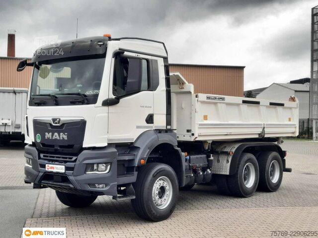 Tipvogn MAN 33.510 TGS 6X4 Meiller Bordmatik Retarder