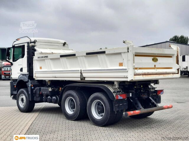 Tipvogn MAN 33.510 TGS 6X4 Meiller Bordmatik Retarder