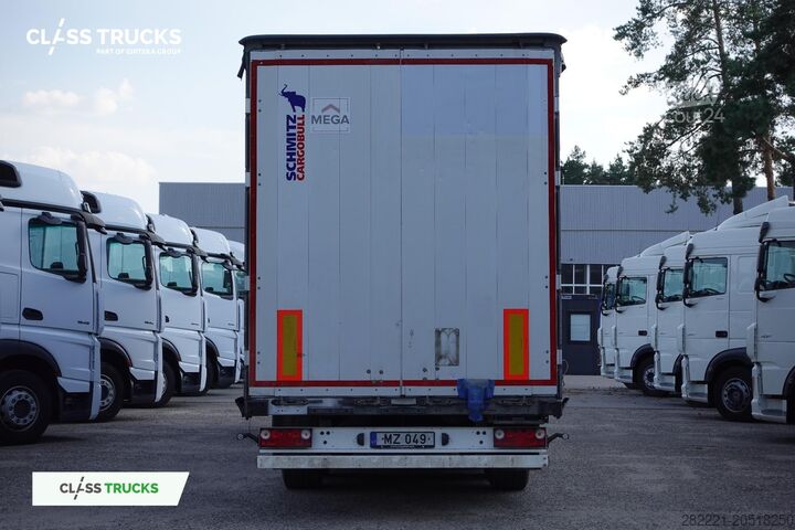 مقطورة مفتوحة مع قماش مشمع SCHMITZ CARGOBULL SCS24/L Varios
