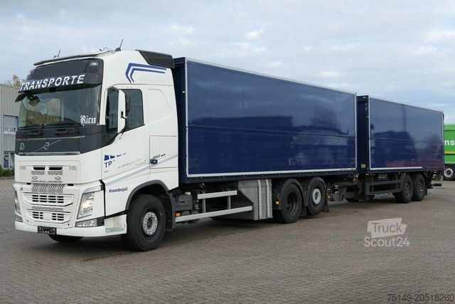 Gėrimų sunkvežimis VOLVO FH 460 6x2, Getränkezug, LBW, Böse, Lenk-Lift