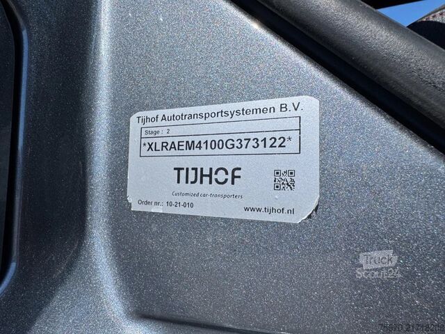 автомобиль-фургон для перевозки автомобилей DAF CF 450 4X2 TIJHOF COMBI 2022  LIER