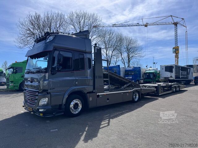 автомобиль-фургон для перевозки автомобилей DAF CF 450 4X2 TIJHOF COMBI 2022  LIER
