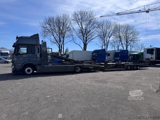 автомобиль-фургон для перевозки автомобилей DAF CF 450 4X2 TIJHOF COMBI 2022  LIER